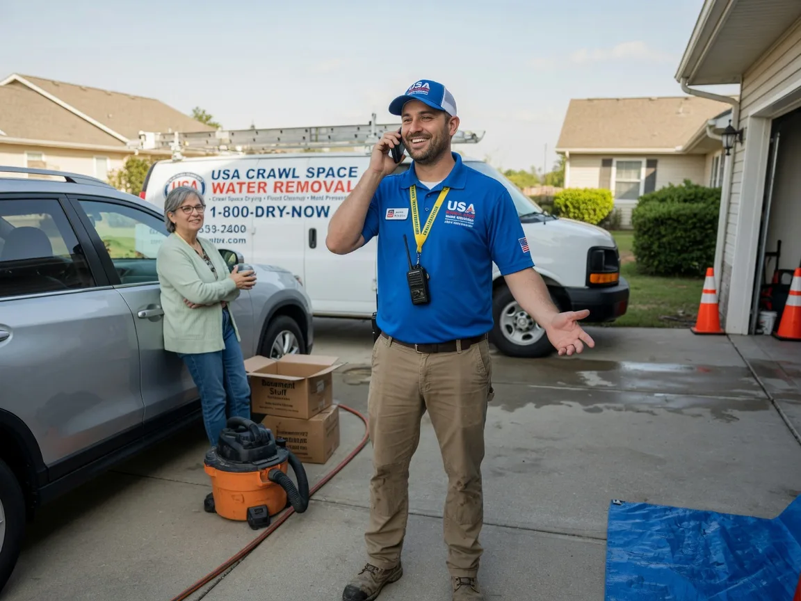 Crawl Space Water Removal Hessel, MI FAQs